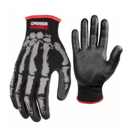 Big Time Products 2527 Grease Monkey Foam Nitrile Gloves, Men's