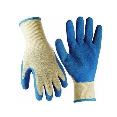 Big Time Products 918 True Grip Latex Coated Palm Gloves, Blue