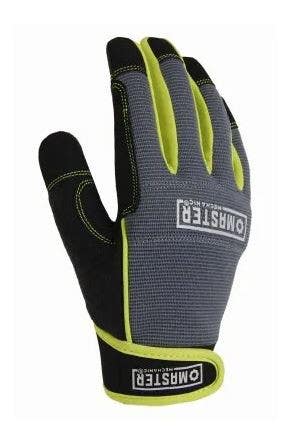 Big Time Products 20006-23 Master Mechanic High-Performance Work Gloves, Synthetic Leather, Spandex Shell, Men's, Medium