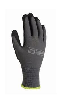 Big Time Products 20042-26 Master Mechanic Polyurethane Coated Gloves, Black, Men's, Large, 3-Pk.