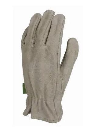 Big Time Products 3000 Green Thumb Cowhide Suede Leather Garden Gloves, Women's