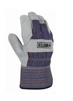 Big Time Products 40032-26 Master Rancher Suede cowhide Palm Gloves, Men's, Large, 2-Pk.
