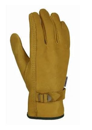 Big Time Products 4001 Master Rancher Premium Cowhide Leather Work Gloves, Tan, Men's