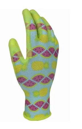 Big Time Products 79816-26 Digz Polyurethane-Coated Garden Gloves, Stretch Knit, Women's Medium