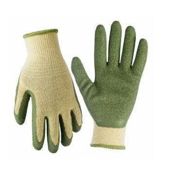 Big Time Products 9181-26 True Grip Latex Rubber Work Gloves, Men's, Small