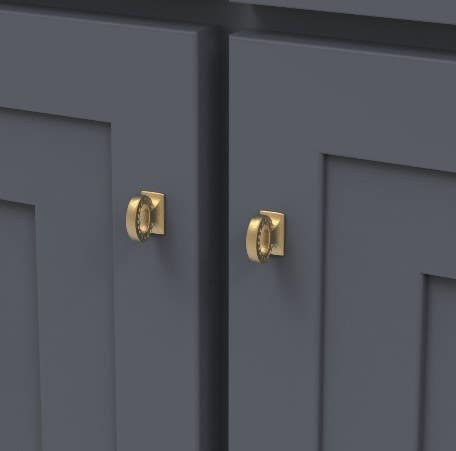 Belwith Keeler B056379 Bijou Astoria Mock Key Pull, Size-1 1/8"(L) x 5/8"(W)