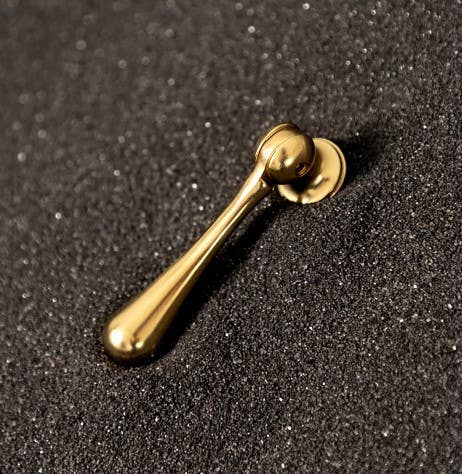 Belwith Keeler B051582 Bijou Dew Pendant Pull, Size-2 1/2"(L) x 1/2"(W)