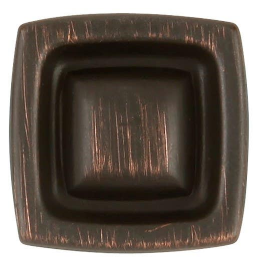 Hickory Hardware P3570-VB Burke Cabinet Knob, 1" Diameter, Vintage Bronze