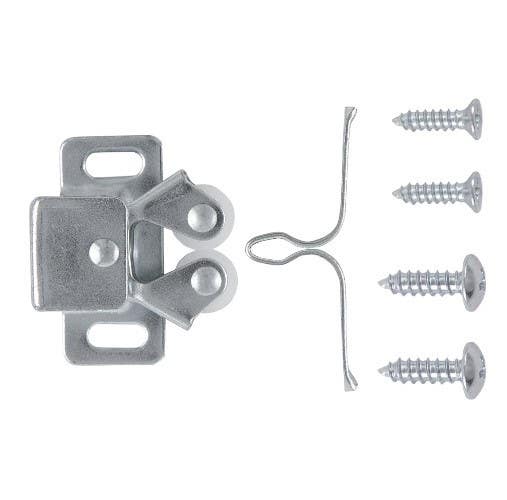 Hickory Hardware P107-2C Roller Catch, Center to Center Length 15/16", Cadmium