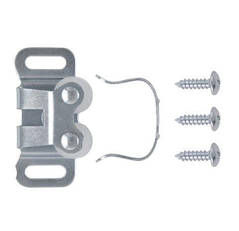 Hickory Hardware P108-2C Roller Catch, Center to Center Length 1-5/16", Cadmium