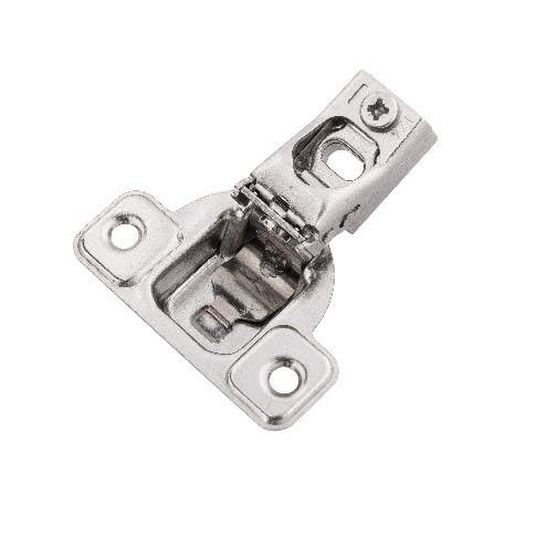 Hickory Hardware HH075216-14 Concealed Self-Closing Cabinet Hinge, Polished Nickel, 1/4" Overlay