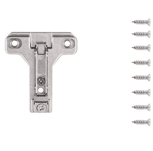 Hickory Hardware HH075228-14 Concealed Self-Closing Cabinet Hinge, Polished Nickel