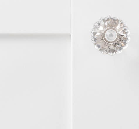 Hickory Hardware HH74687-CA14 Crystal Palace Cabinet Knob, 1-1/8" Diameter, Crysacrylic w/ Polished Nickel