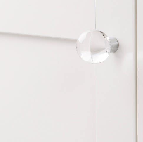 Hickory Hardware P705-LU Crystal Palace Cabinet Knob, 1-3/16" Diameter, Lucite