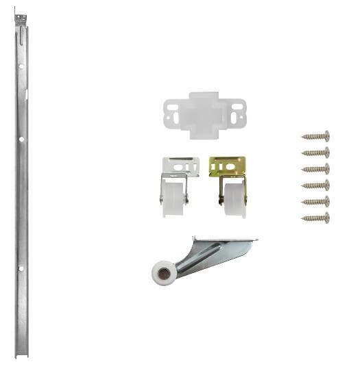 Hickory Hardware P1175-2C Drawer Slide, Length 23-5/16", Cadmium
