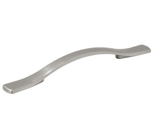 Hickory Hardware P2165 Euro-Contemporary Cabinet Pull, Center to Center Length 5-1/16"