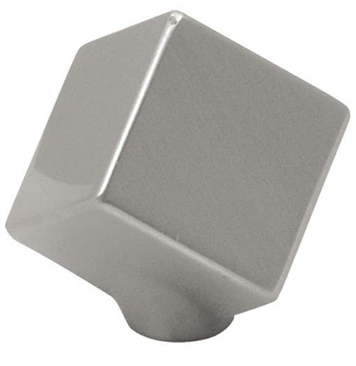 Hickory Hardware P2160-SN Euro-Contemporary Cabinet Knob, 1 1/2" Diameter, Satin Nickel
