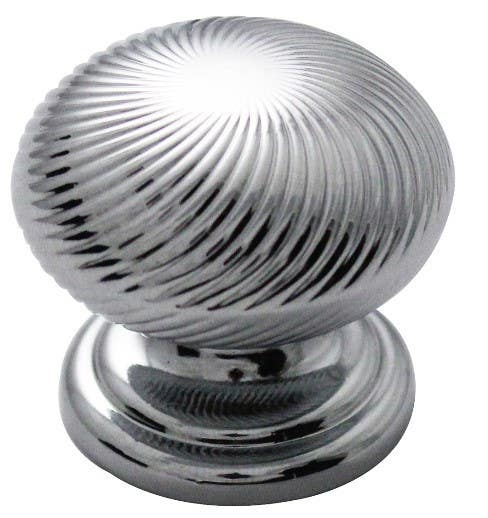 Hickory Hardware P3609-CH Cabinet Knob, 1 1/4" Diameter, Chrome