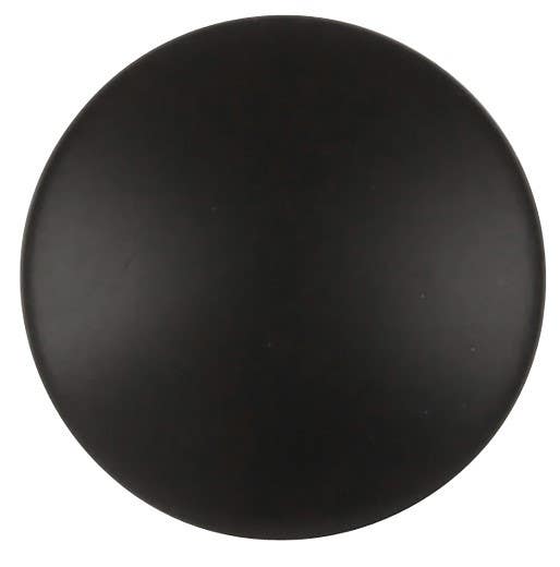 Hickory Hardware P2712-MB Luna Cabinet Knob, 1" Diameter, Matte Black