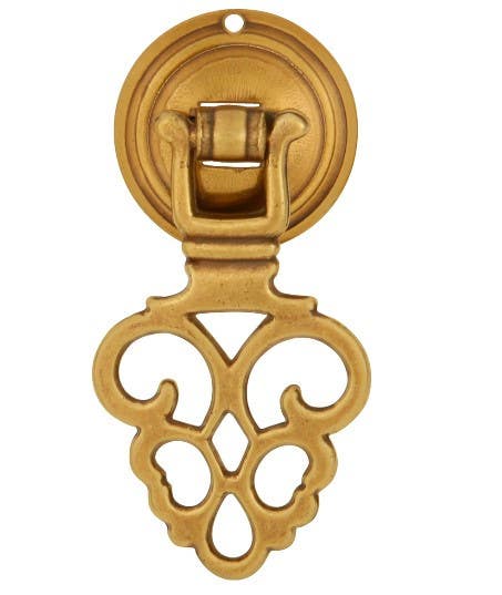 Hickory Hardware P8005-LP Manor House Cabinet Pull, Size 2-1/2"(L) X 1-1/4"(W), Lancaster Hand Polished