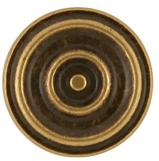 Hickory Hardware P318-LP Manor House Cabinet Knob, 1/2" Diameter, Lancaster Hand Polished