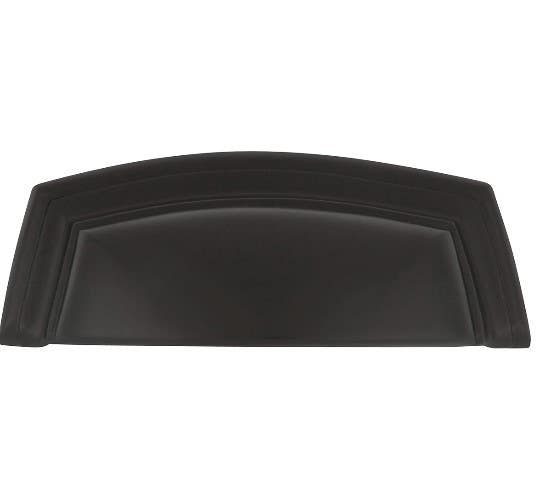 Hickory Hardware P3072-MB Modus Cabinet Pull, Center to Center Length 3 3/4", Matte Black