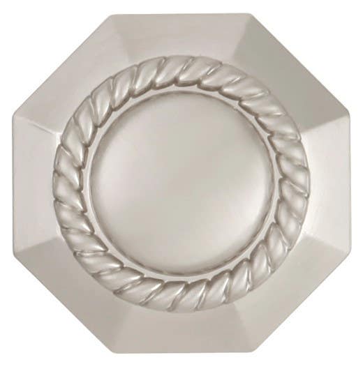 Hickory Hardware P3453-SN Ravel Cabinet Knob, Size 1 3/16"(L) x 1 1/16"(W), Satin Nickel