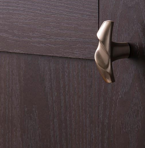 Hickory Hardware HH74730-ITN Serendipity Cabinet Knob, Size 2 1/8"(L) x 11/16"(W), Iced Tea Nickel