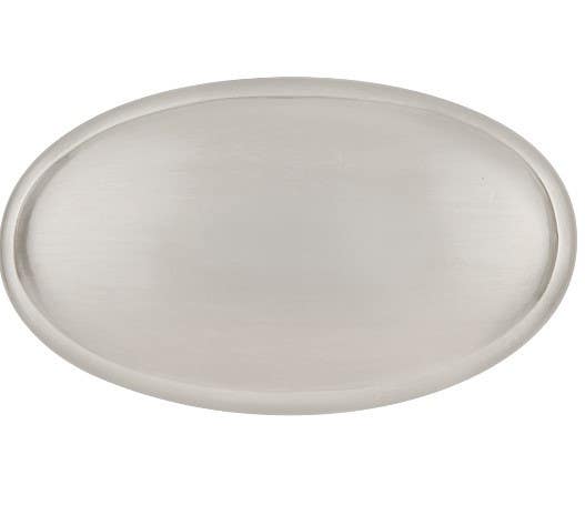 Hickory Hardware P517-SC Tranquility Cabinet Knob, Size 1 11/16"(L) x 1"(W) , Satin Silver Cloud