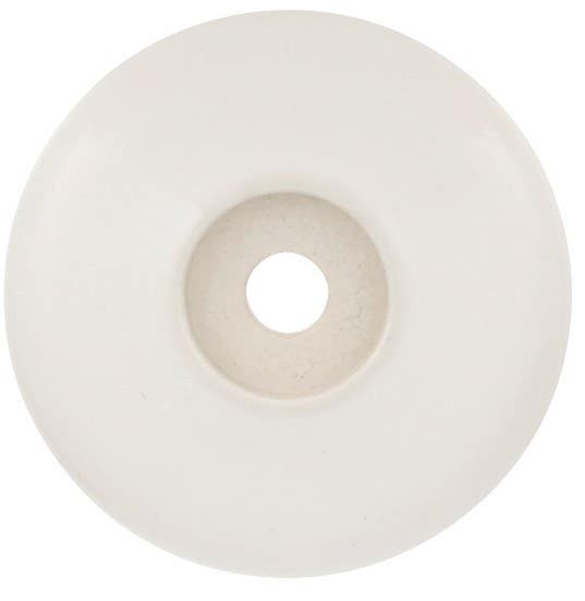 Hickory Hardware P69-W Tranquility Cabinet Knob Backplate, 2-1/16" Diameter, White