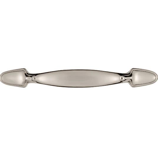 Hickory Hardware P521-SC Tranquility Cabinet Pull, Center to Center Length 3", Satin Silver Cloud