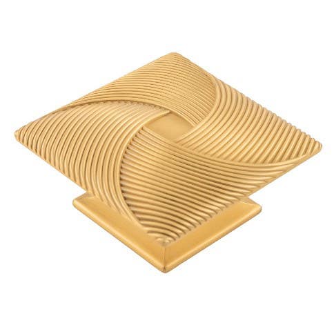 Belwith Keeler B057801 Bijou Tempest Square Cabinet Knob, Size-3 1/2" x 3 1/2"