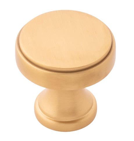 Belwith Keeler B077459 Brownstone Cabinet Knob, 1 1/4" Diameter