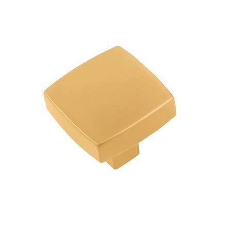 Belwith Keeler B077986 Coventry Square Knob, Size-1 1/4" x 1 1/4"