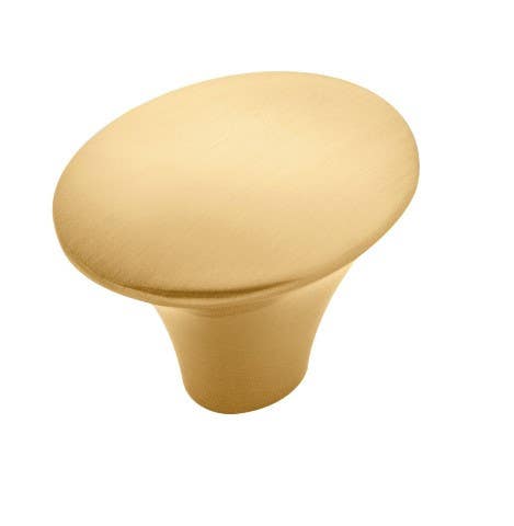 Belwith Keeler B075324 Olivet Oval Knob, Size 1 7/16"(L) X 1 1/8"(W)