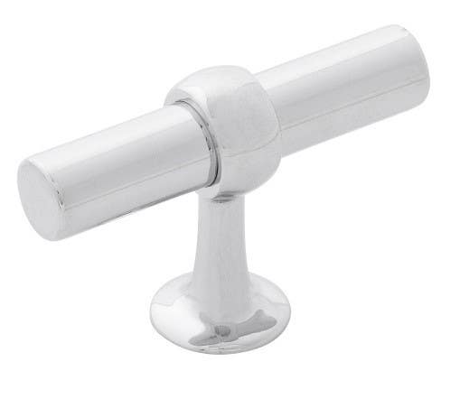Belwith Keeler B077328 Ostia Cabinet T-Knob, Size-2 1/2"(L) X 13/16"(W)