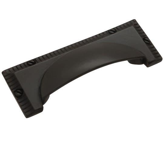 Belwith Keeler B056554 Vintage 1900 Cup Pull, Center To Center Length-3"