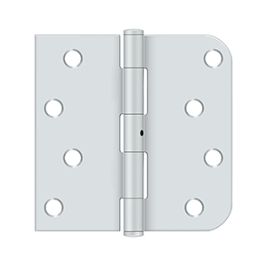 Deltana S44058TTNRP 4" x 4" x 5/8" x SQ Hinge, Riveted Pin