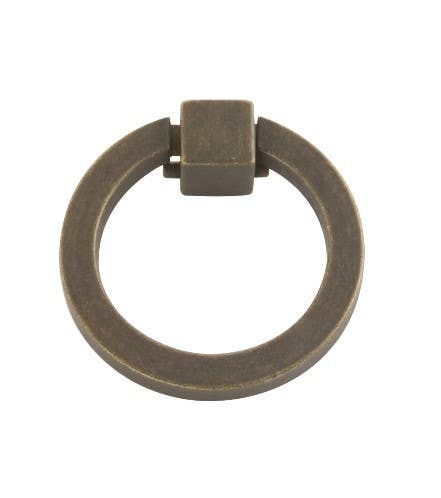 Hickory Hardware P3190 Camarilla Ring Pull, Size 2 1/8"(L) X 2"(W)