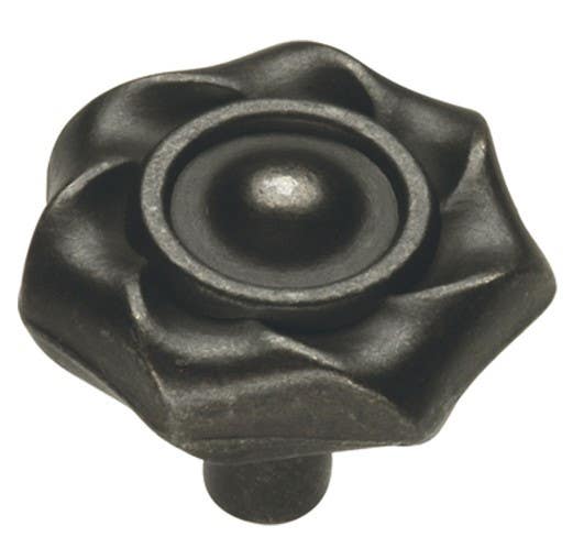 Hickory Hardware PA1312 Charleston Blacksmith Cabinet Knob, 1 1/4" Diameter