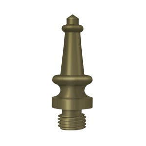 Deltana DSST10AN Steeple Tip, Distressed, Solid Brass