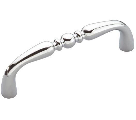 Hickory Hardware P14451 Conquest Cabinet Pull, Center to Center Length 3"