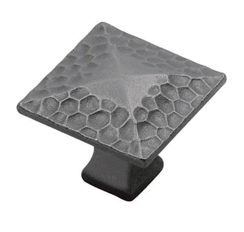 Hickory Hardware P2172 Craftsman Square Cabinet Knob, 1-1/4" Diameter