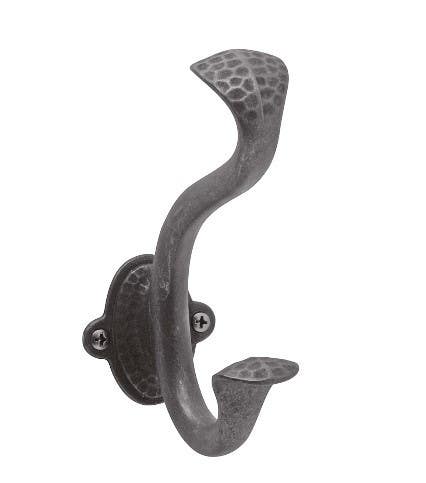 Hickory Hardware P2175 Craftsman Cabinet Hook, Center to Center Length 1-3/8"