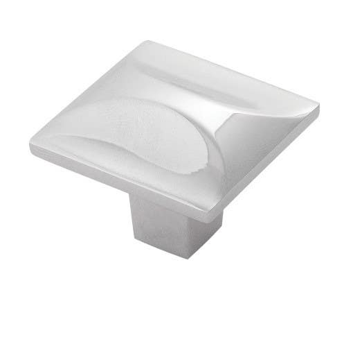 Hickory Hardware H076127 Square Crest Cabinet Knob, 1-1/4" Diameter