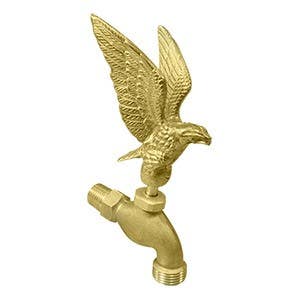 Deltana DHB-EAGLE Eagle Hose Bib, Decorative Bronze