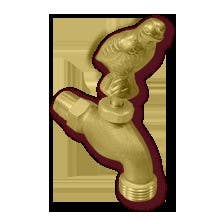 Deltana DHB-PARTRIDGE Partridge Hose Bib, Decorative Bronze