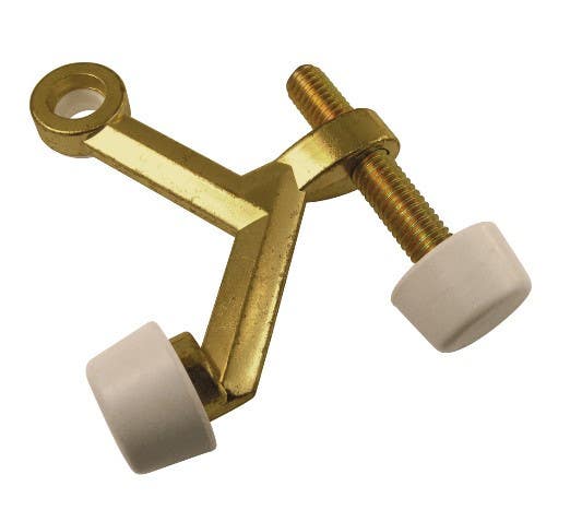 Hickory Hardware PBH3013-SN Hinge Pin Door Stop, 1-7/8"(L) X 5/8"(W), Satin Nickel