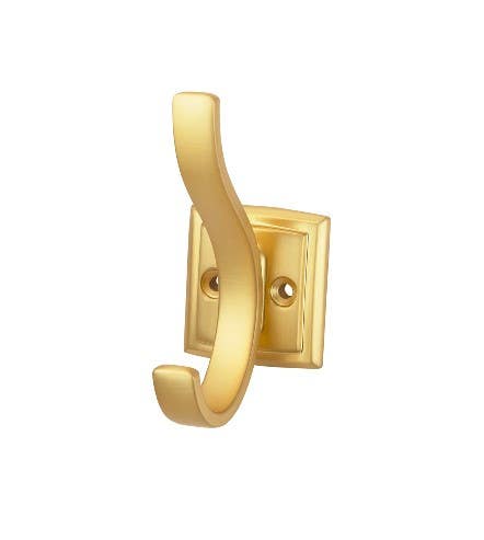 Hickory Hardware H078774 Dover Cabinet Hook, Center to Center Length 3/4"