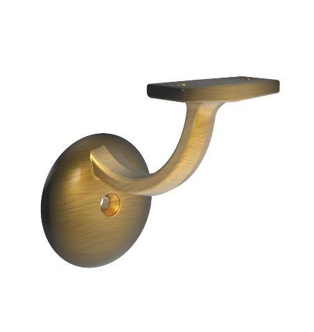 Hickory Hardware H078453 Handrail Bracket, Length 3-3/16"